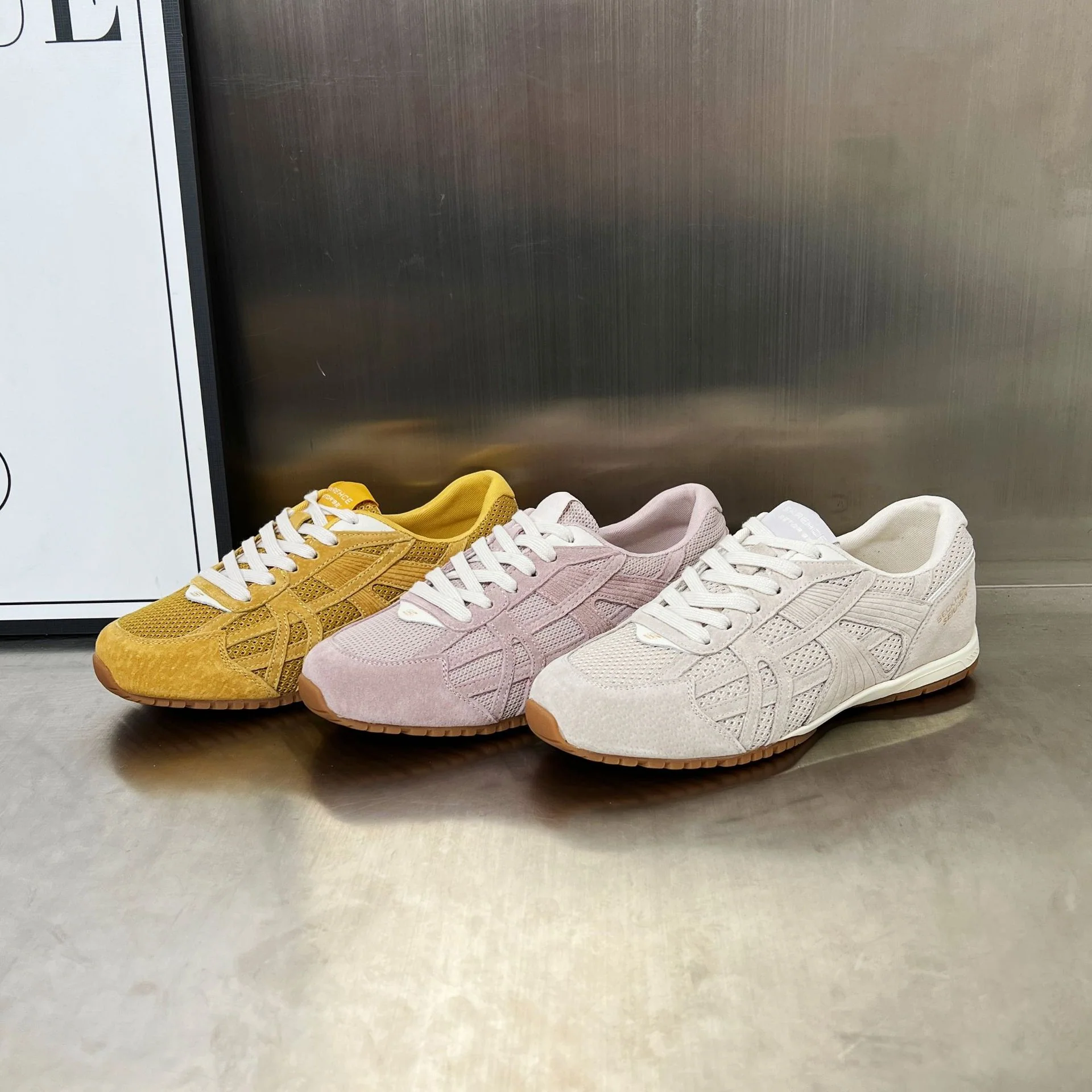Damen Sportliche Lifestyle Sneakers mit atmungsaktiver Obermaterialstruktur Heidi Mode - Image 3