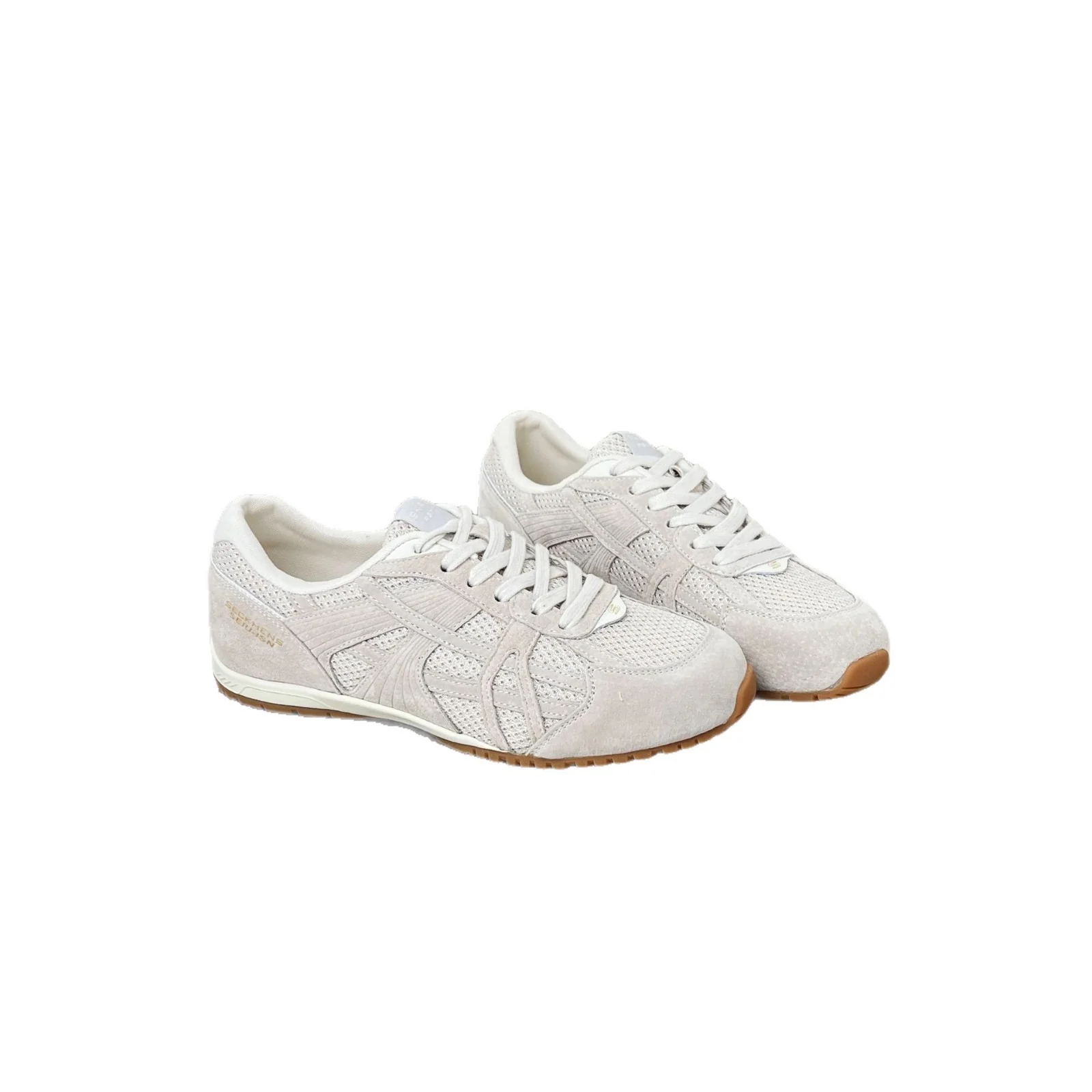 Damen Sportliche Lifestyle Sneakers mit atmungsaktiver Obermaterialstruktur Heidi Mode - Image 5