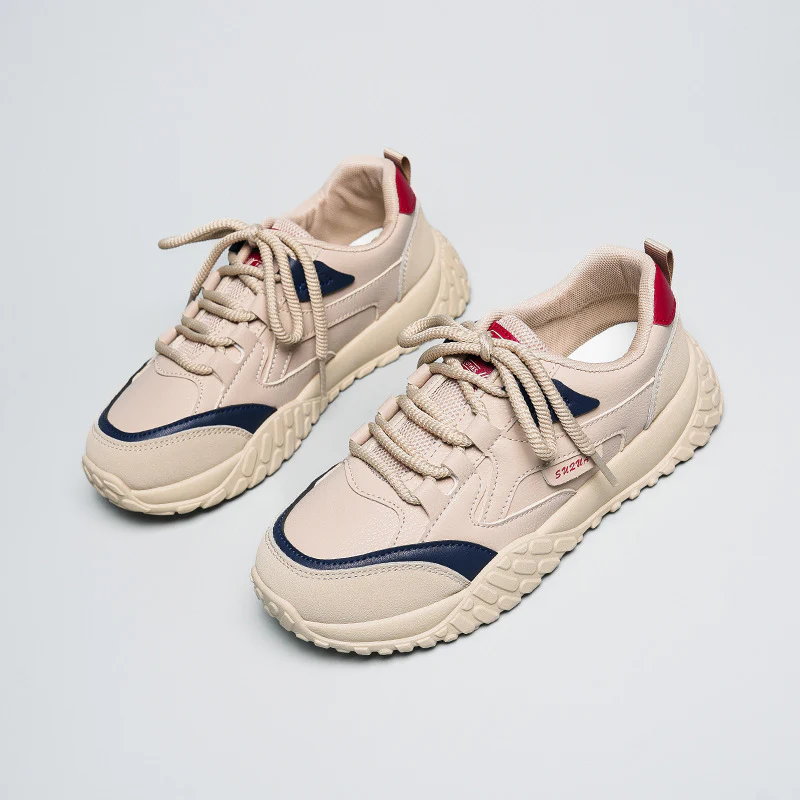 Damen Sportliche Lifestyle Sneakers mit rutschfester Laufsohle und atmungsaktiver Obermaterialstruktur Heidi Mode - Image 2