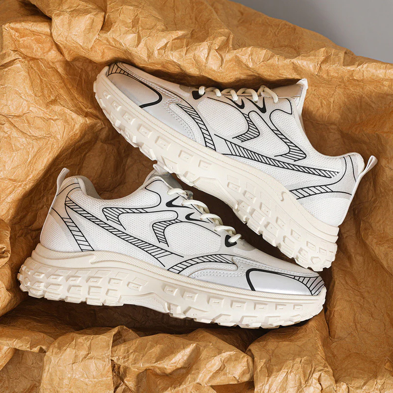 Damen Sportliche Lifestyle Sneakers mit stoßdämpfender Sohle und vielseitigem Design Heidi Mode - Image 6