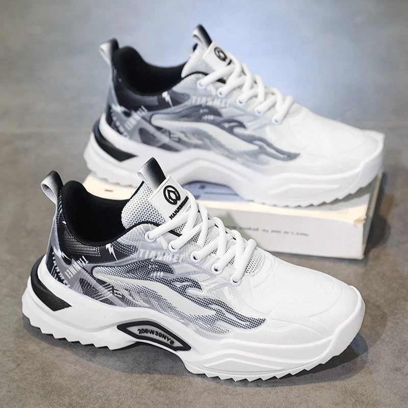 Damen Sportliche Lifestyle Sneakers mit strukturiertem Obermaterial und rutschfester Profilsohle Heidi Mode - Image 3