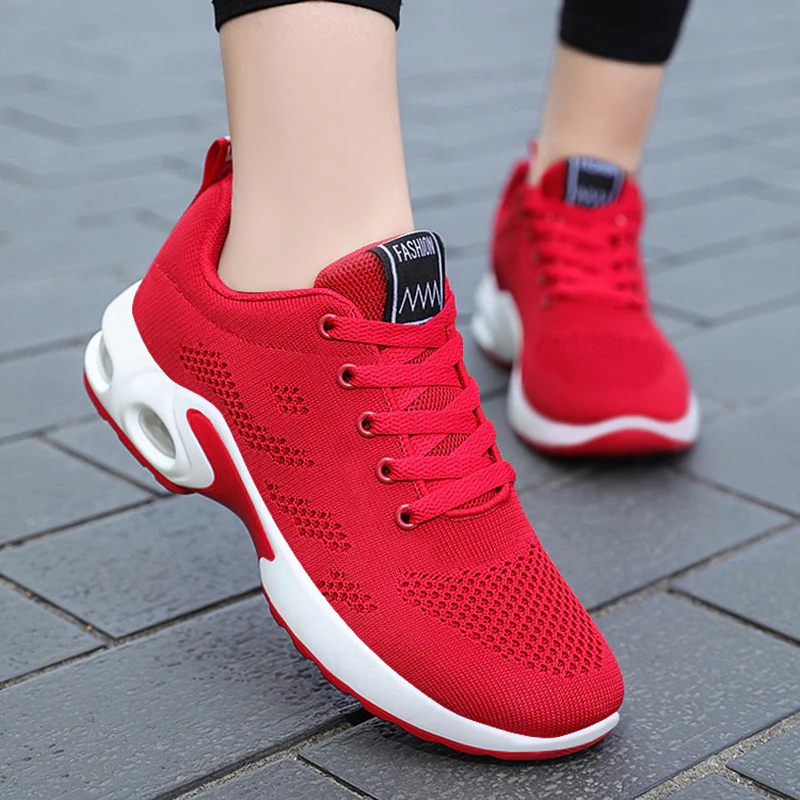 Damen Sportliche Luftdurchlässige Fitness Sneakers Heidi Mode - Image 2