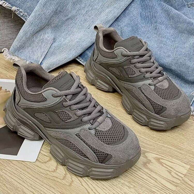 Damen Sportliche Luftige Sneaker mit dämpfender Sohle und atmungsaktivem Mesh-Obermaterial Heidi Mode - Image 7