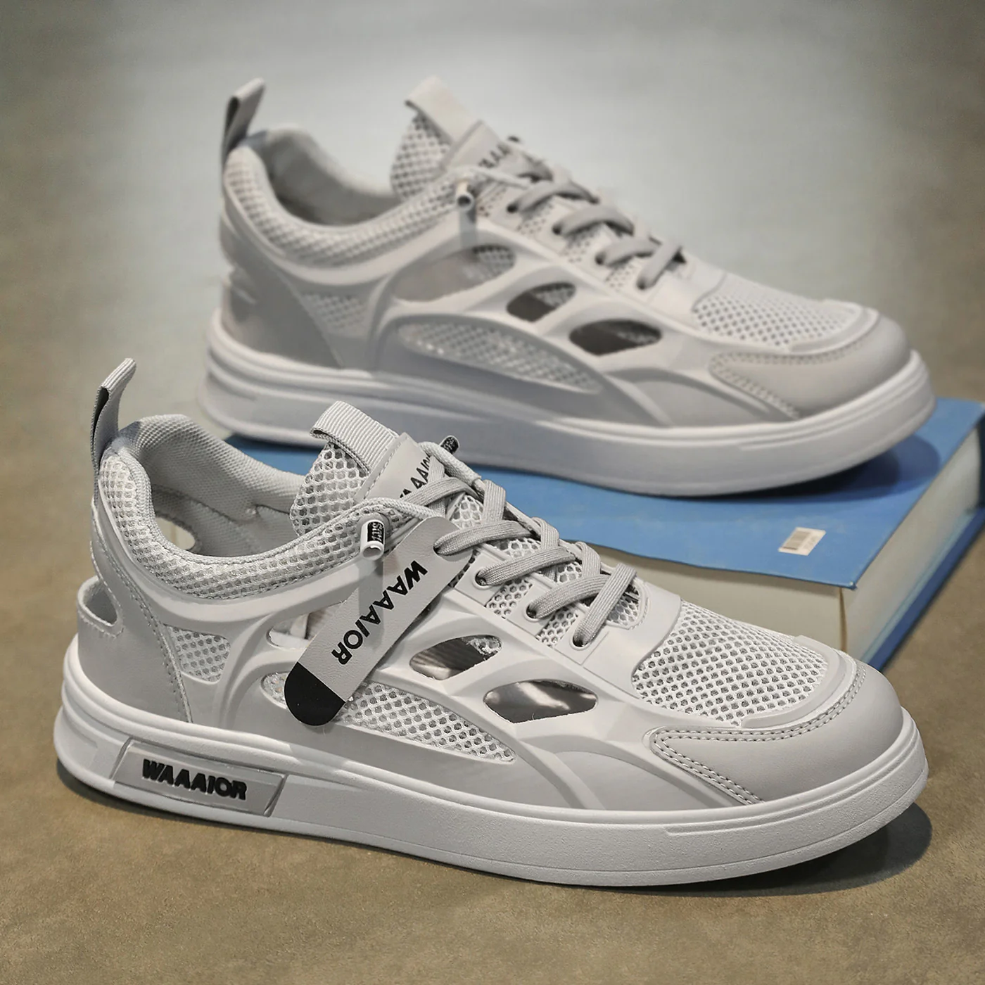 Damen Sportliche Luftpolster Sneakers mit atmungsaktivem Obermaterial und rutschfester Sohle Heidi Mode - Image 4