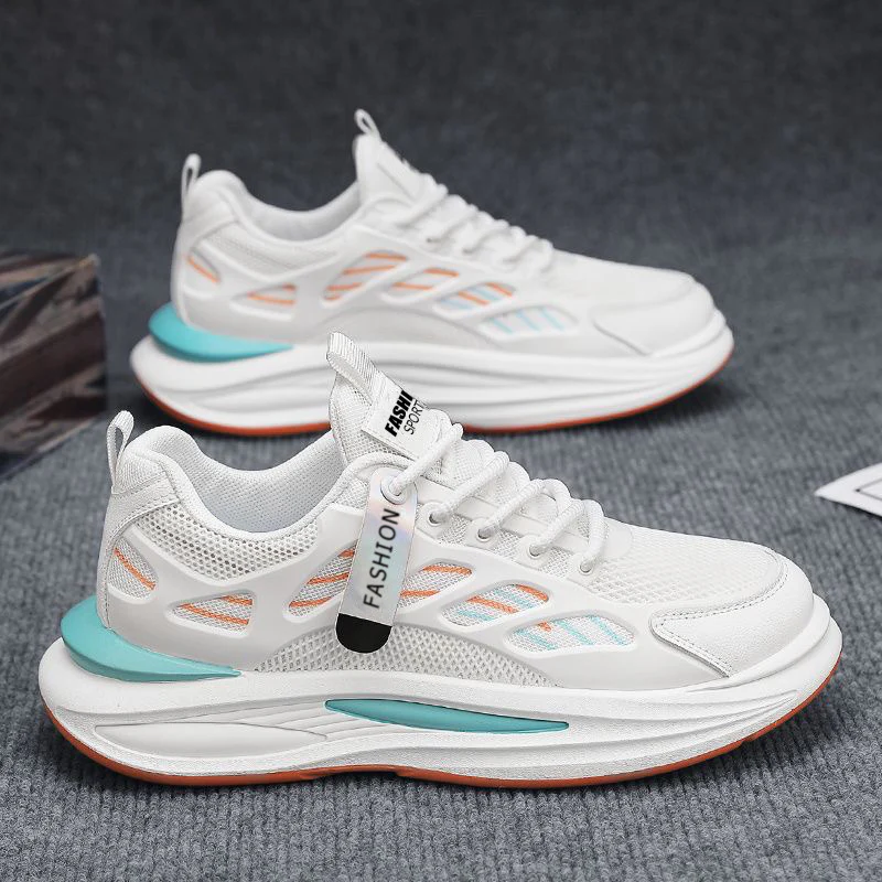 Damen Sportliche Luftpolster Sneakers mit leichtgewichtigem Obermaterial und atmungsaktiver Sohle Heidi Mode - Image 2