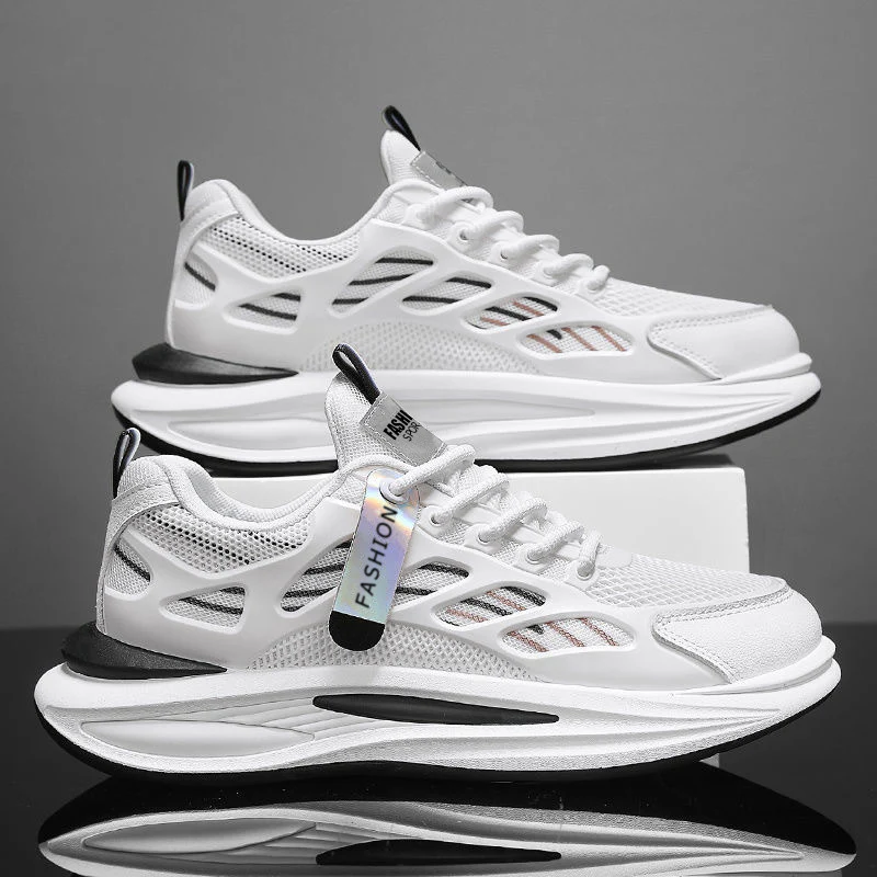 Damen Sportliche Luftpolster Sneakers mit leichtgewichtigem Obermaterial und atmungsaktiver Sohle Heidi Mode - Image 3