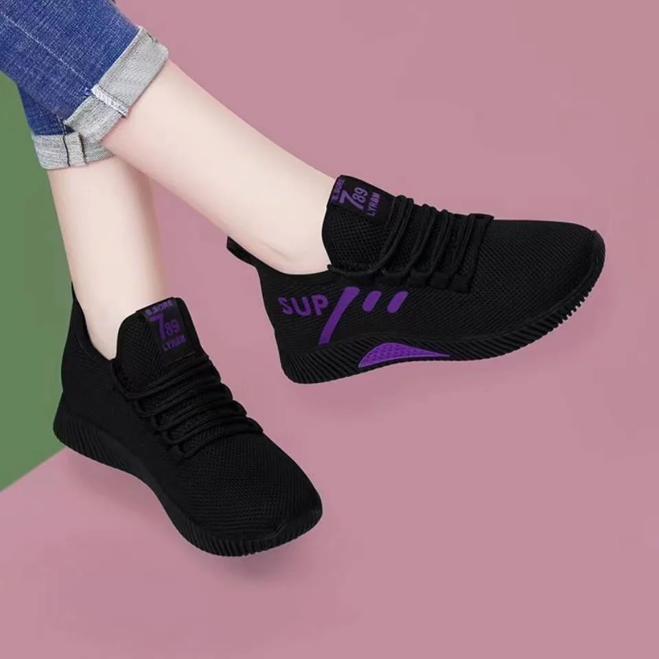 Damen Sportliche Mesh-Sneaker mit atmungsaktiver Sohle und rutschfester Laufsohle Heidi Mode - Image 2