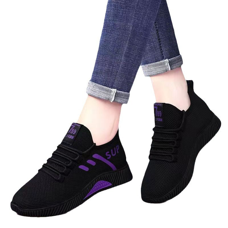 Damen Sportliche Mesh-Sneaker mit atmungsaktiver Sohle und rutschfester Laufsohle Heidi Mode - Image 5