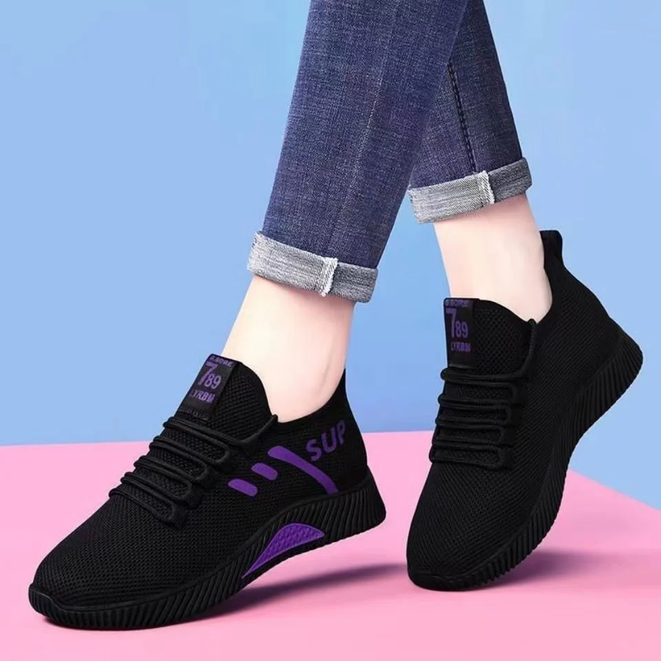Damen Sportliche Mesh-Sneaker mit atmungsaktiver Sohle und rutschfester Laufsohle Heidi Mode - Image 7
