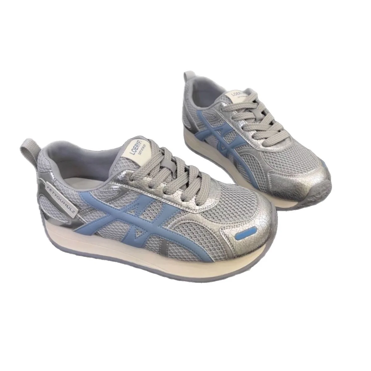 Damen Sportliche Mesh-Sneaker mit dämpfenden Eigenschaften und modernem Design Heidi Mode - Image 5