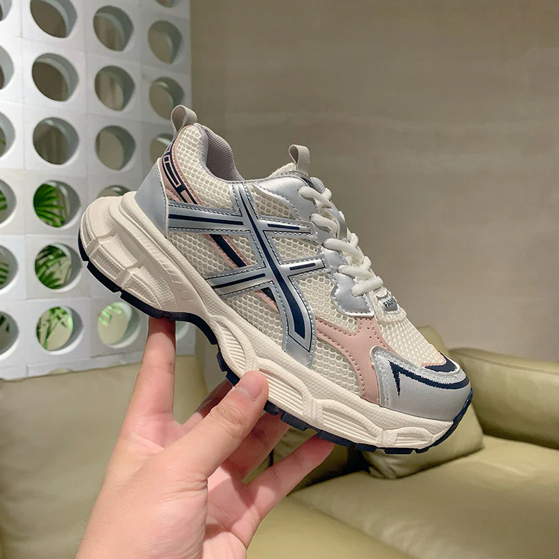 Damen Sportliche Mesh-Sneaker mit dämpfender Sohle und atmungsaktivem Obermaterial Heidi Mode - Image 6
