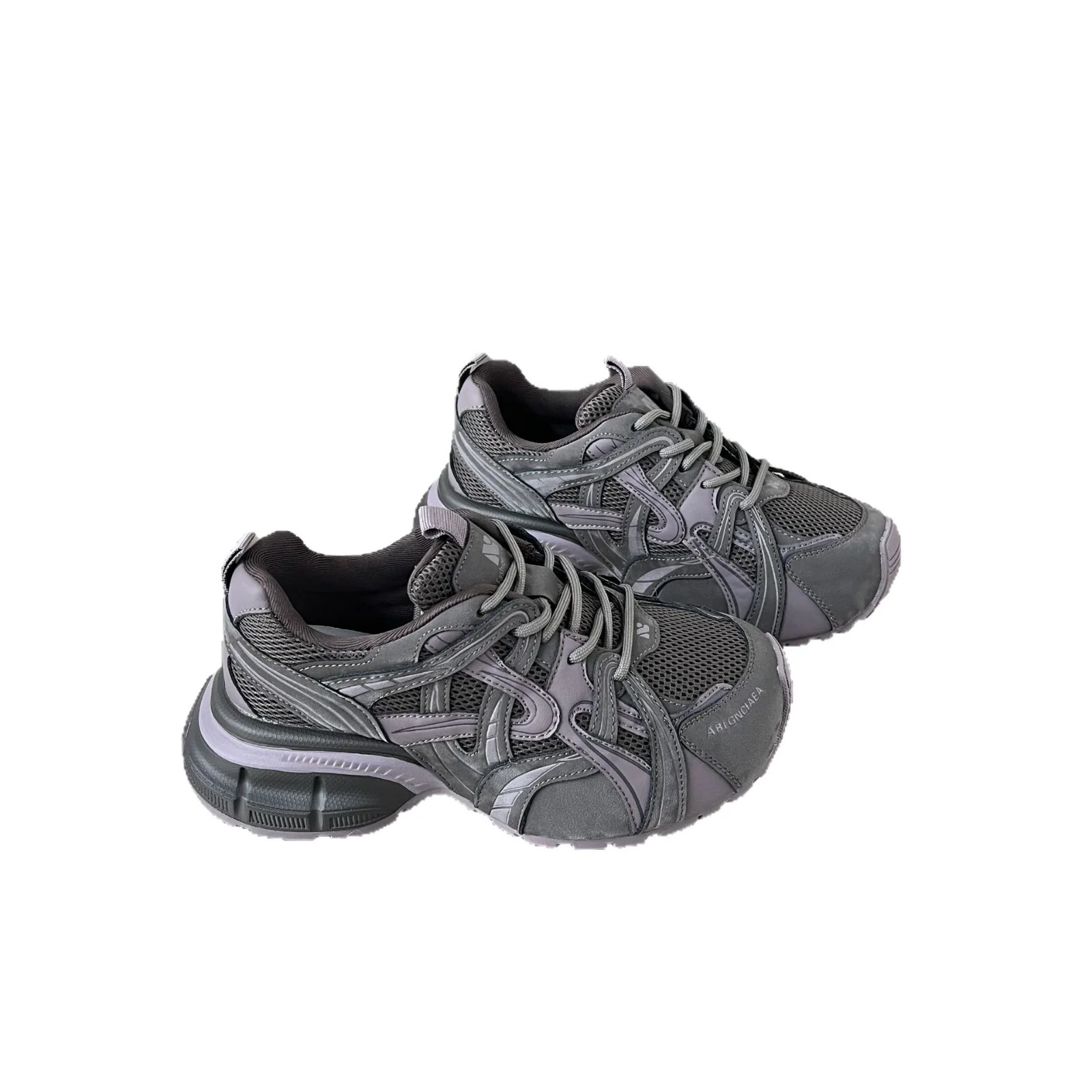 Damen Sportliche Mesh-Sneaker mit dämpfender Sohle und atmungsaktiver Konstruktion Heidi Mode - Image 5