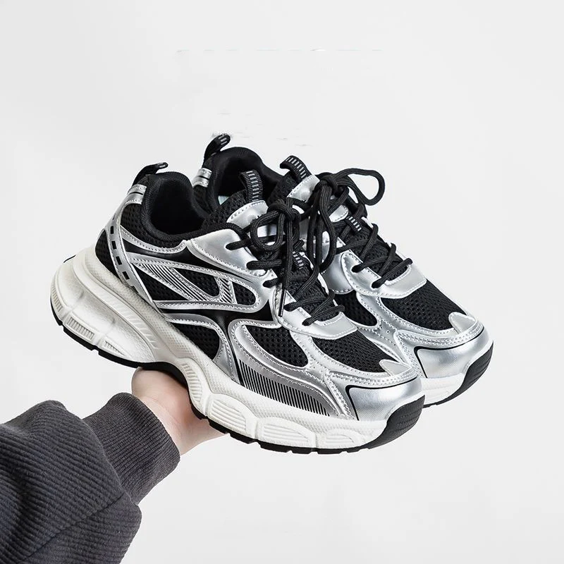 Damen Sportliche Mesh-Sneaker mit dämpfender Sohle und atmungsaktiver Obermaterialstruktur Heidi Mode - Image 6