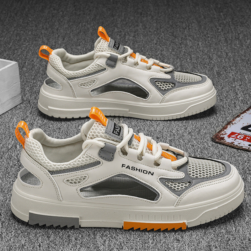 Damen Sportliche Mesh-Sneaker mit dämpfender Sohle und glänzenden Akzenten Heidi Mode - Image 4