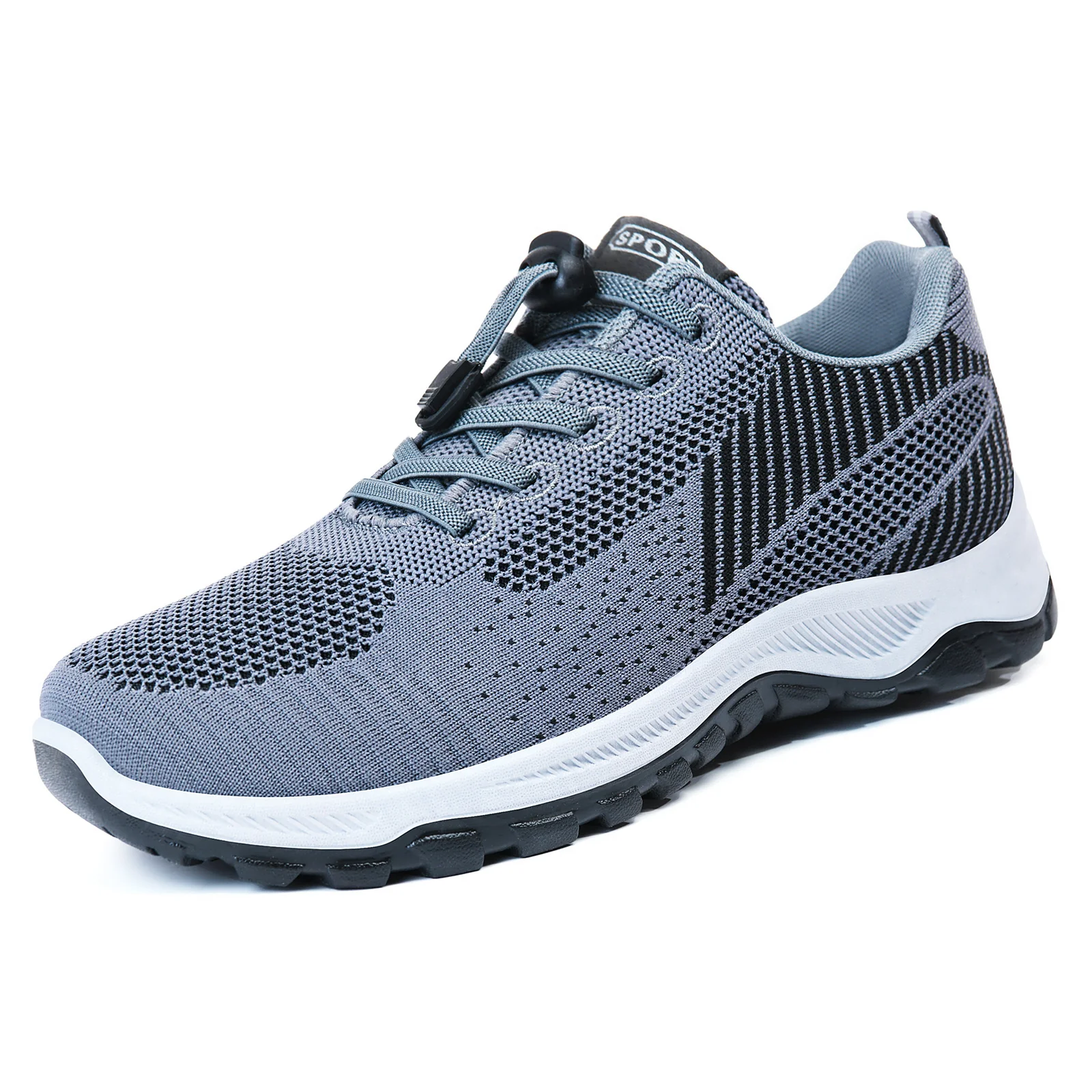 Damen Sportliche Mesh-Sneaker mit elastischem Schnellschnürsystem Heidi Mode - Image 6