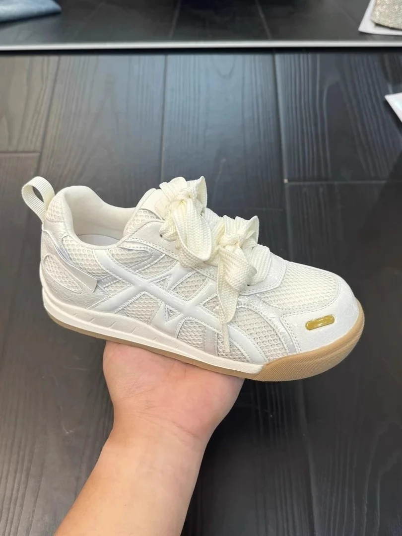 Damen Sportliche Mesh-Sneaker mit innovativer Schnürtechnologie Heidi Mode - Image 7
