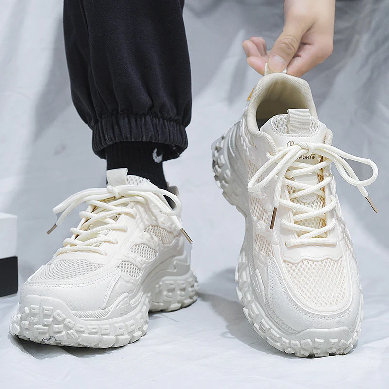 Damen Sportliche Mesh-Sneaker mit rutschfester Sohle und atmungsaktivem Obermaterial Heidi Mode - Image 3