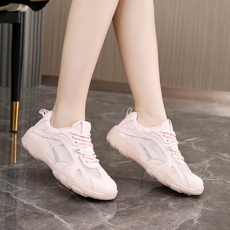 Damen Sportliche Mesh Sneakers mit dämpfendem Profil und rutschfester Sohle Heidi Mode - Image 4