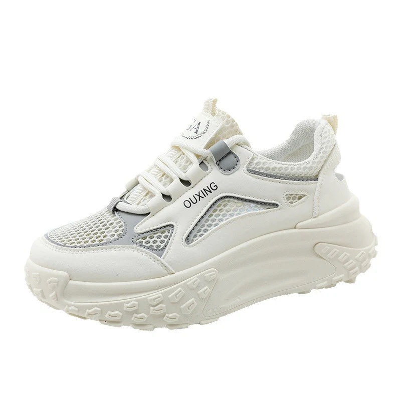 Damen Sportliche Mesh Sneakers mit dämpfendem Sohlenprofil und ergonomischem Design Heidi Mode - Image 5