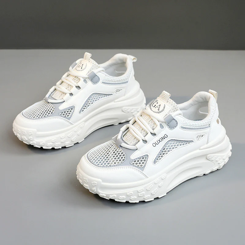 Damen Sportliche Mesh Sneakers mit dämpfendem Sohlenprofil und ergonomischem Design Heidi Mode - Image 7