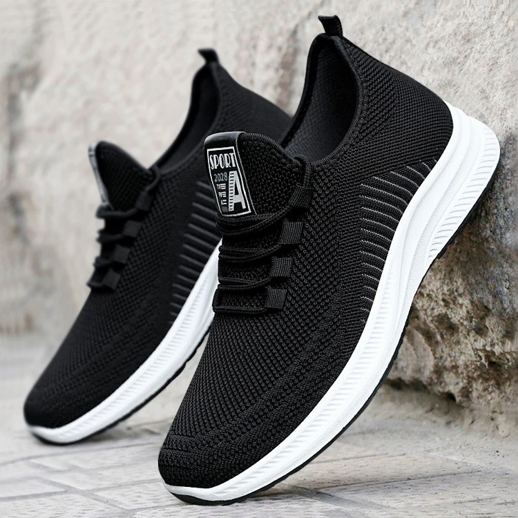 Damen Sportliche Mesh Sneakers mit elastischem Obermaterial und dämpfender Sohle Heidi Mode