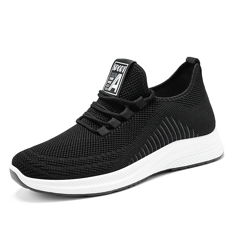 Damen Sportliche Mesh Sneakers mit elastischem Obermaterial und dämpfender Sohle Heidi Mode - Image 4