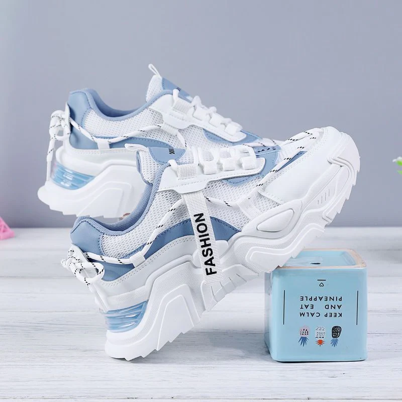 Damen Sportliche Modische Sneakers mit atmungsaktivem Obermaterial und dämpfender Sohle Heidi Mode - Image 6