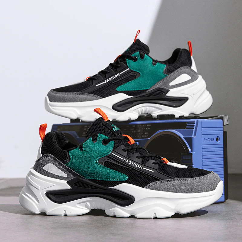 Damen Sportliche Modische Sneakers mit dämpfender Sohle und atmungsaktivem Obermaterial Heidi Mode - Image 2