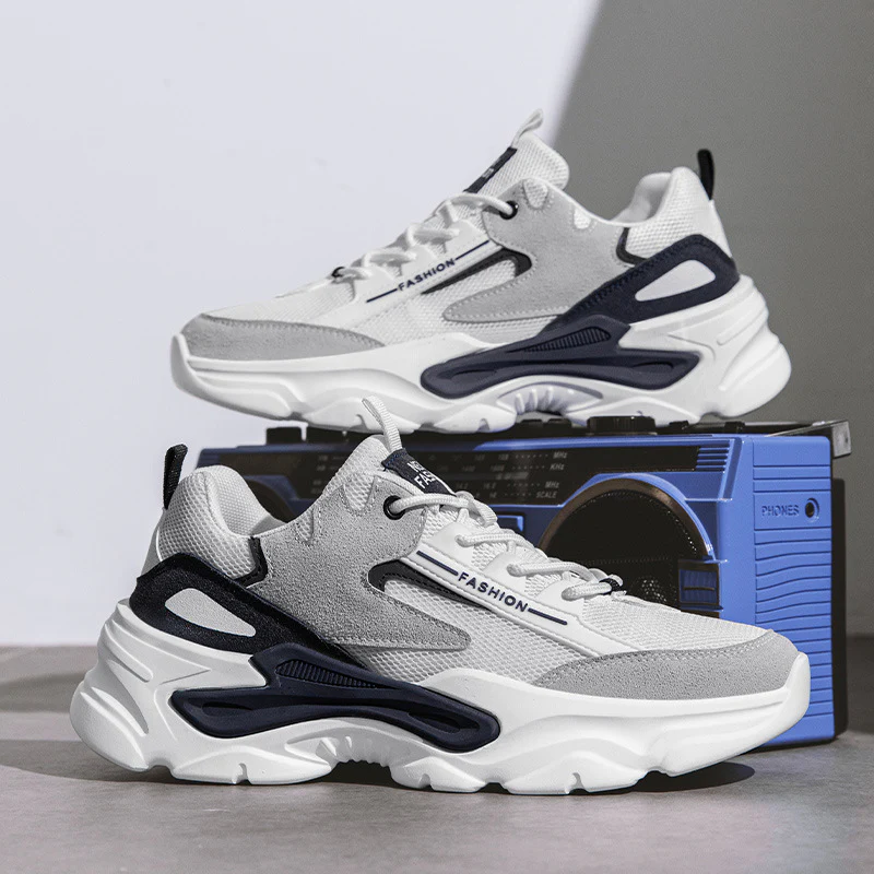 Damen Sportliche Modische Sneakers mit dämpfender Sohle und atmungsaktivem Obermaterial Heidi Mode - Image 3