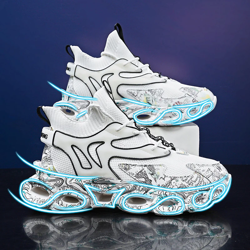Damen Sportliche Multifunktionale Sneaker mit innovativem Dämpfungssystem Heidi Mode - Image 3