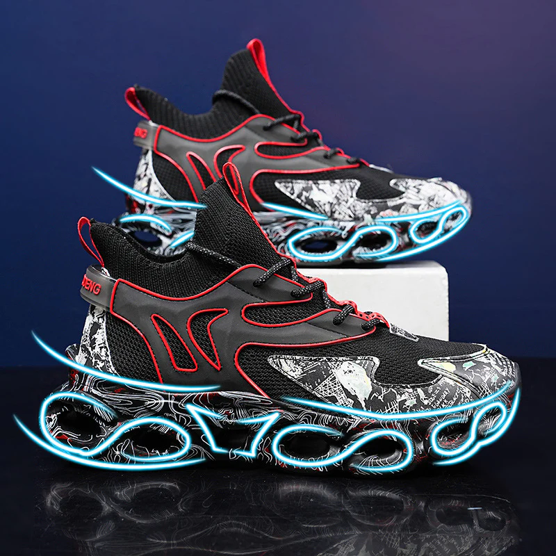 Damen Sportliche Multifunktionale Sneaker mit innovativem Dämpfungssystem Heidi Mode - Image 4