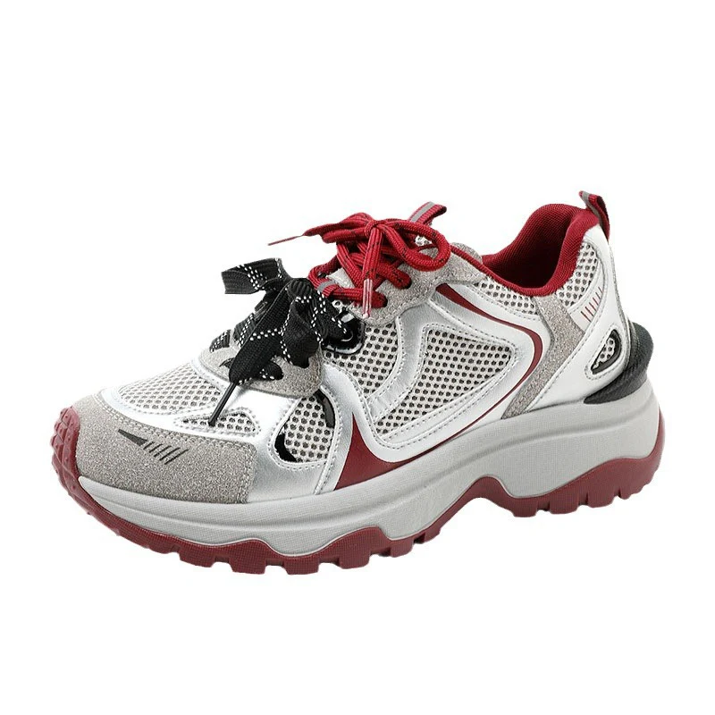 Damen sportliche Multifunktionssneaker mit atmungsaktiver Mesh-Oberfläche und dämpfender Sohle Heidi Mode - Image 5