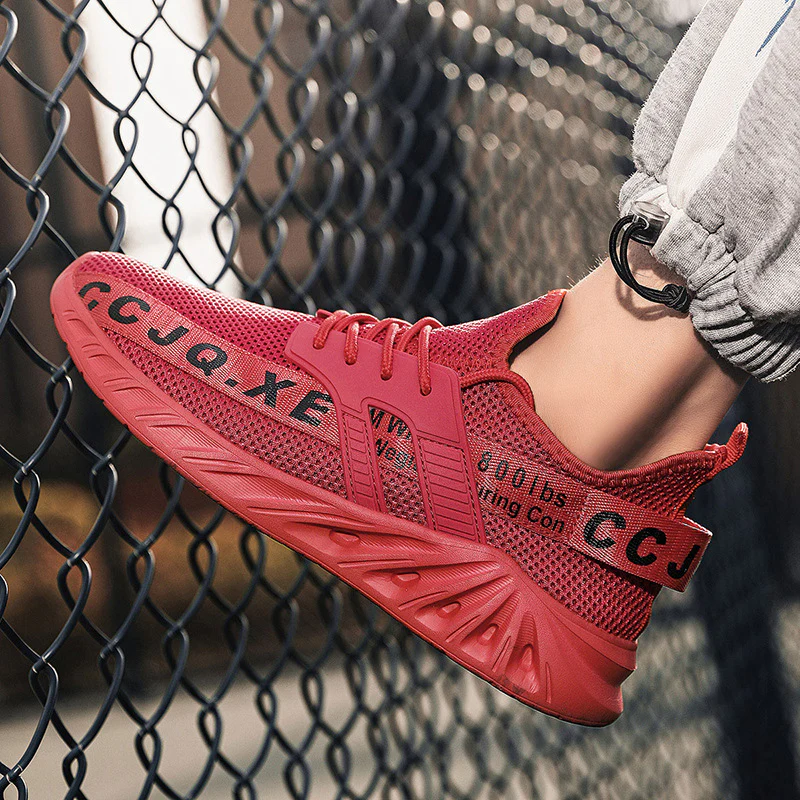 Damen Sportliche Netz-Sneaker mit rutschfester Sohle und atmungsaktivem Obermaterial Heidi Mode - Image 3