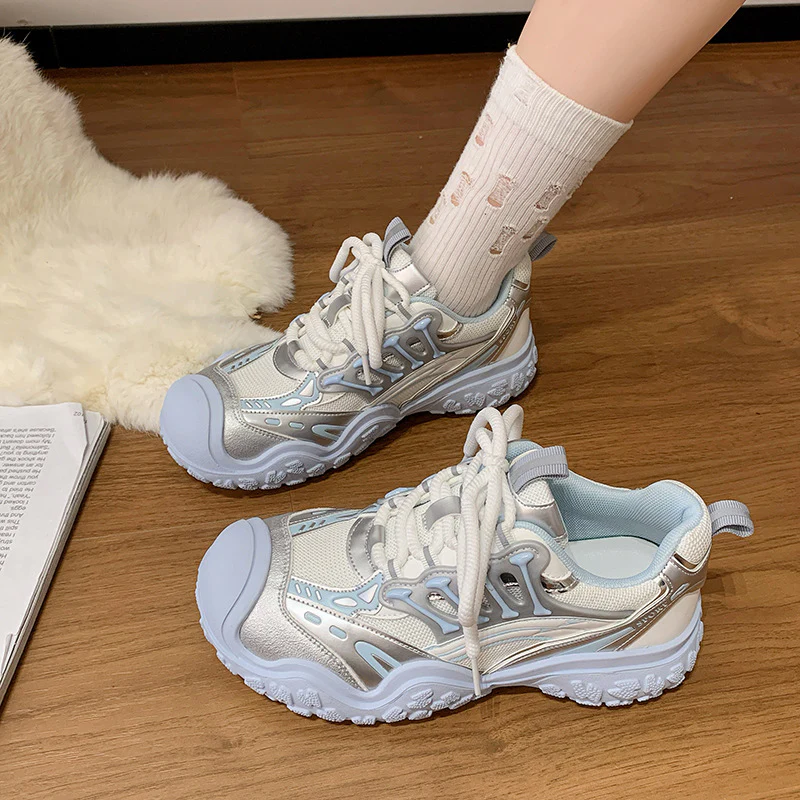Damen sportliche Outdoor-Laufschuhe mit rutschfester Sohle und atmungsaktivem Obermaterial Heidi Mode - Image 4