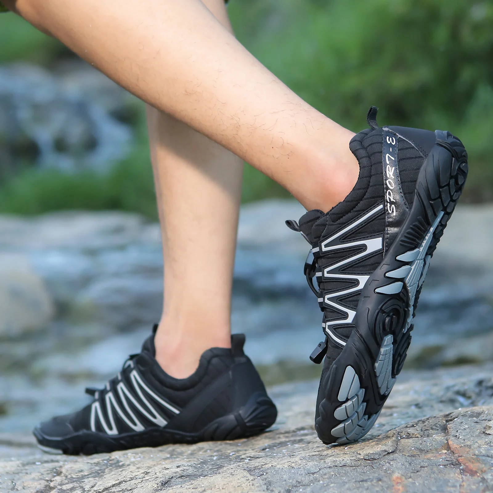 Damen Sportliche Outdoor-Schuhe mit rutschfester Sohle und atmungsaktivem Obermaterial Heidi Mode - Image 3