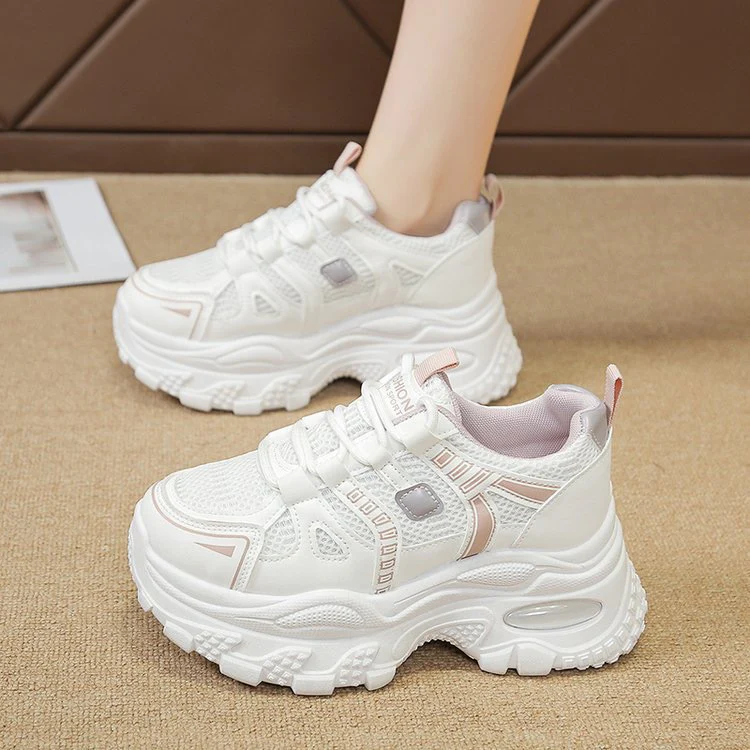 Damen Sportliche Outdoor Sneaker mit rutschfester Sohle und atmungsaktivem Obermaterial Heidi Mode