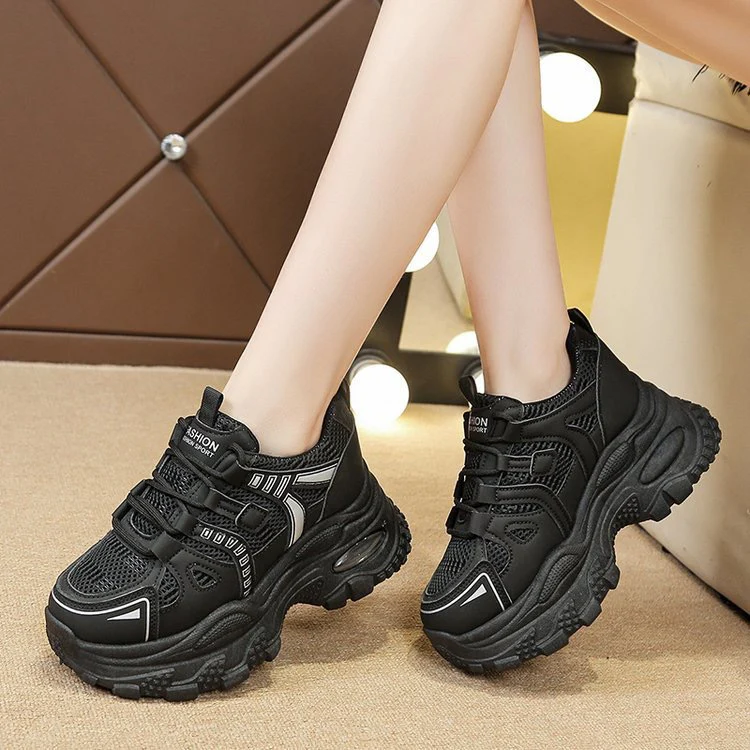 Damen Sportliche Outdoor Sneaker mit rutschfester Sohle und atmungsaktivem Obermaterial Heidi Mode - Image 2