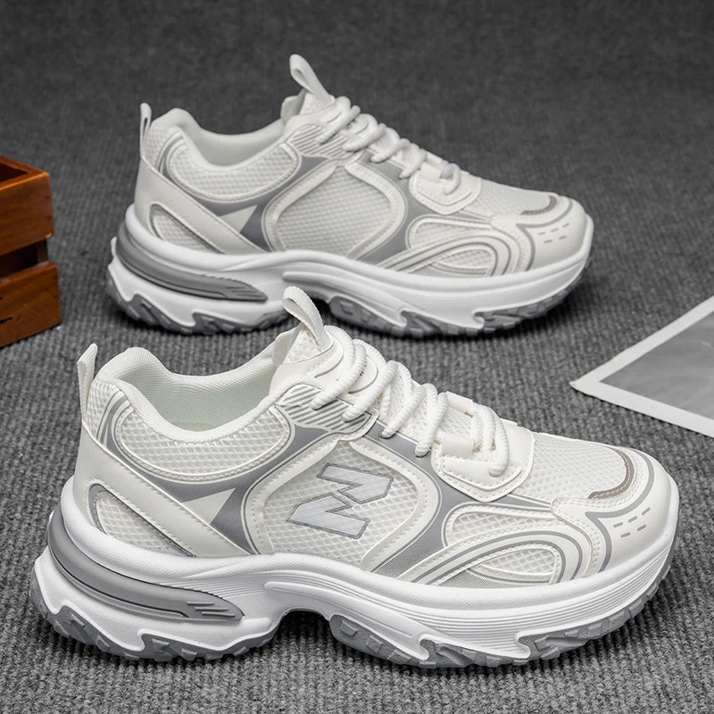 Damen Sportliche Performance Sneakers mit atmungsaktiver Mesh-Oberfläche und stabiler Sohle Heidi Mode - Image 4