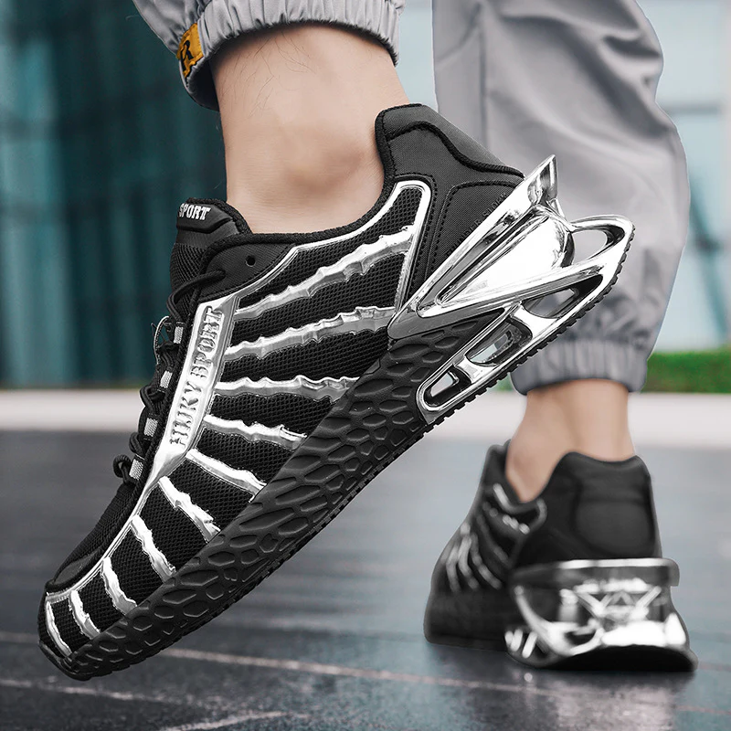 Damen Sportliche Performance Sneakers mit reflektierenden Details Heidi Mode - Image 3