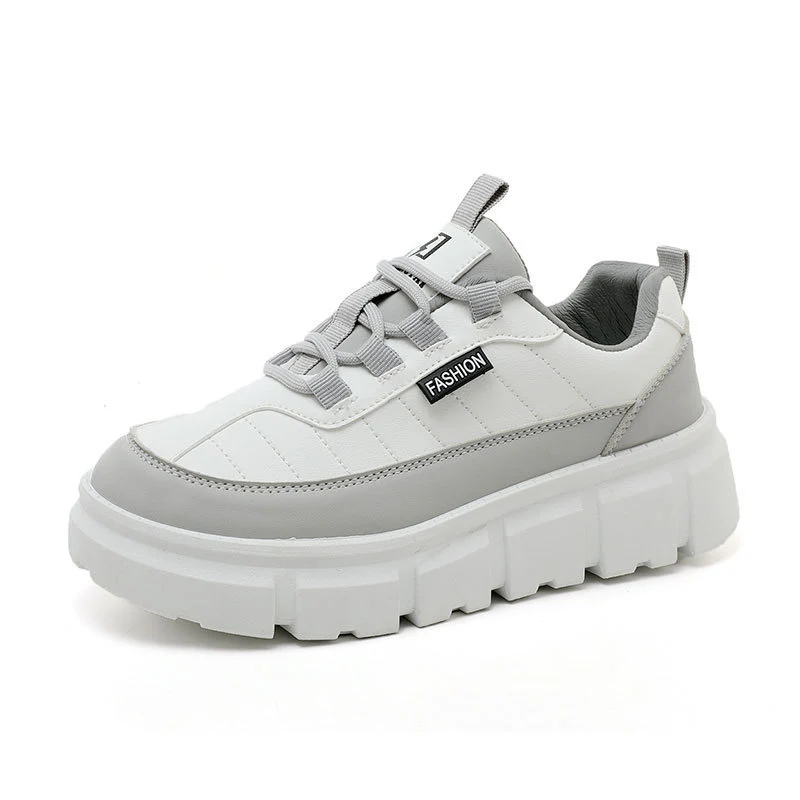 Damen Sportliche Plateau Sneaker Heidi Mode - Image 5