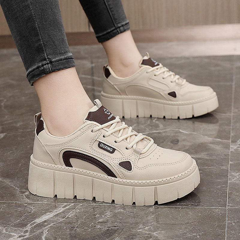 Damen Sportliche Plateau-Sneaker mit innovativer Dämpfungstechnologie Heidi Mode - Image 3