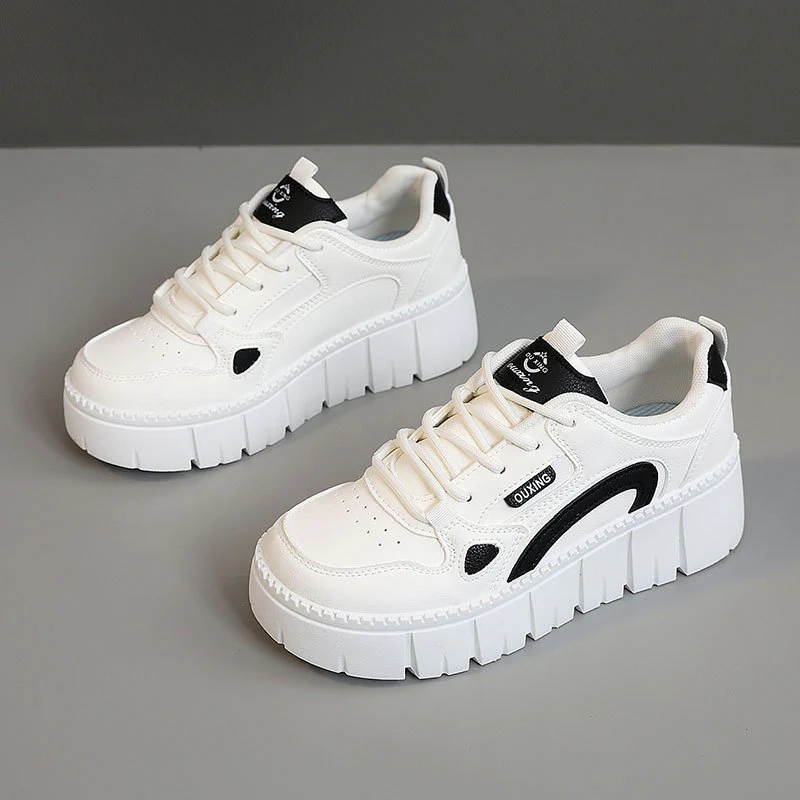 Damen Sportliche Plateau-Sneaker mit innovativer Dämpfungstechnologie Heidi Mode - Image 7