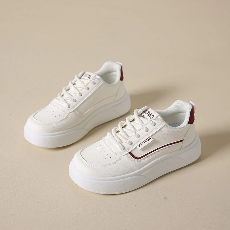 Damen Sportliche Plateau Sneakers Heidi Mode - Image 2
