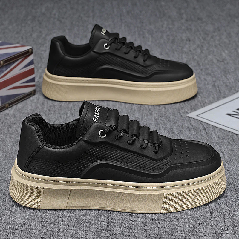 Damen Sportliche Plateau Sneakers mit atmungsaktiver Konstruktion und modischem Obermaterial Heidi Mode - Image 6