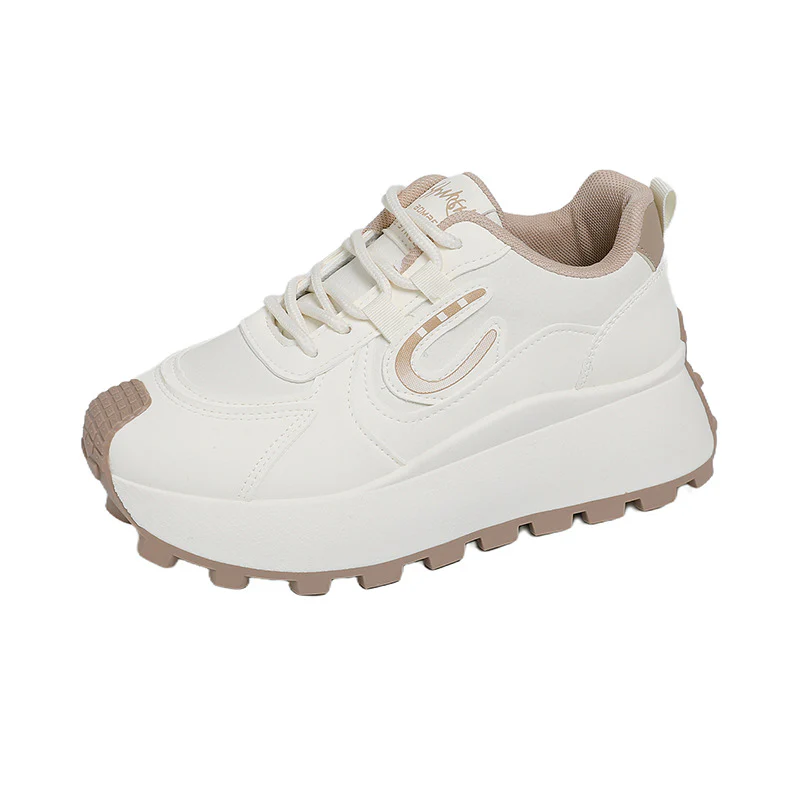 Damen Sportliche Plateau Sneakers mit modischem Design und rutschfester Sohle Heidi Mode - Image 8