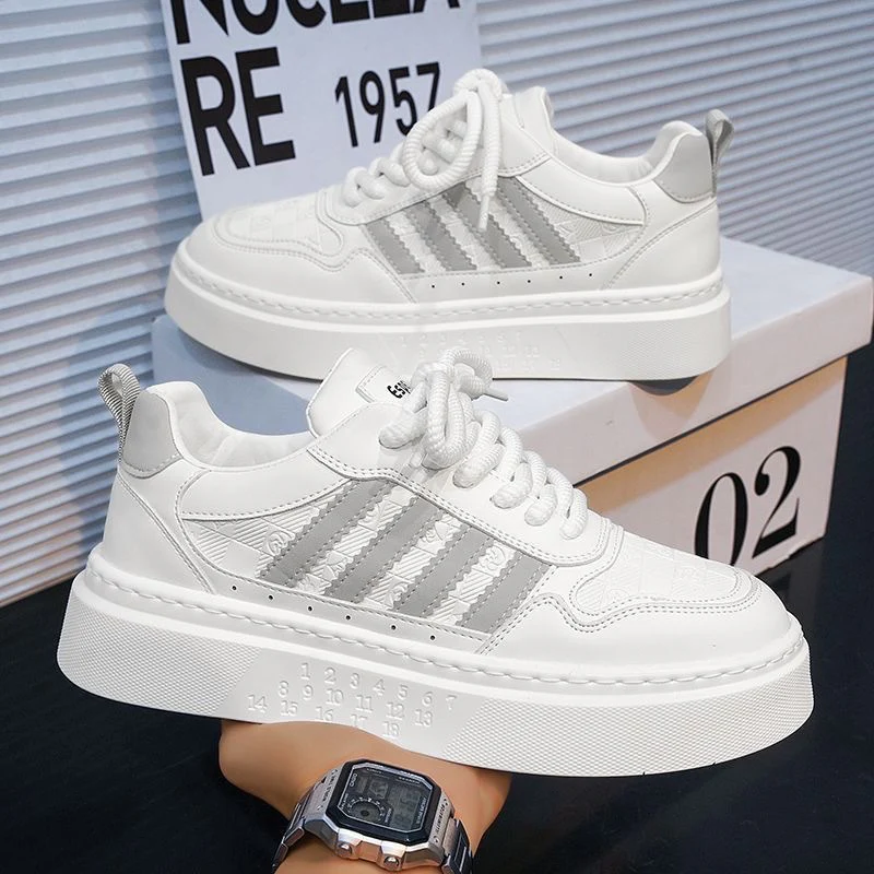 Damen Sportliche Plateau Sneakers mit modischem Obermaterial und ergonomischer Sohle Heidi Mode - Image 13