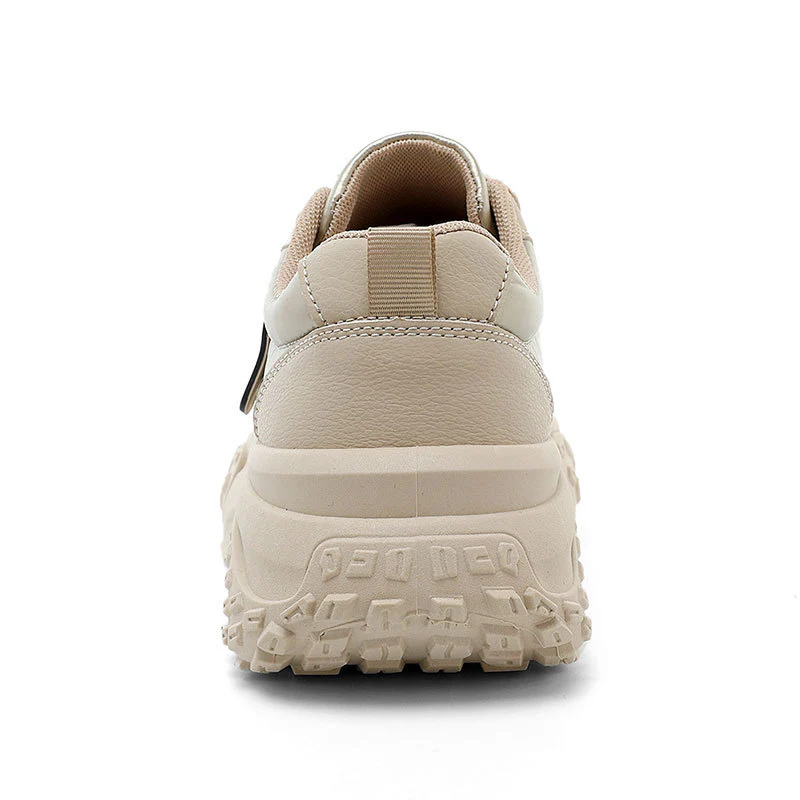 Damen Sportliche Plateau Sneakers mit rutschfester Laufsohle und atmungsaktivem Obermaterial Heidi Mode - Image 3