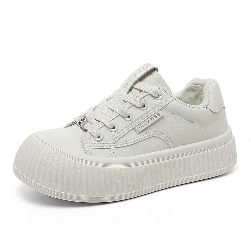 Damen Sportliche Plateau Sneakers mit rutschfester Sohle und atmungsaktivem Obermaterial Heidi Mode - Image 5