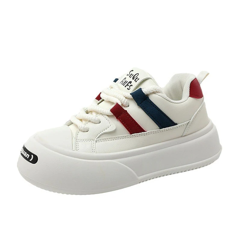 Damen Sportliche Plateausneaker mit modischen Akzenten und atmungsaktiver Sohle Heidi Mode - Image 5