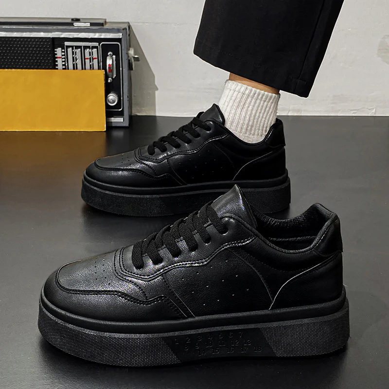 Damen Sportliche Platform Sneakers mit modischem Design und atmungsaktiver Obermaterialstruktur Heidi Mode - Image 2
